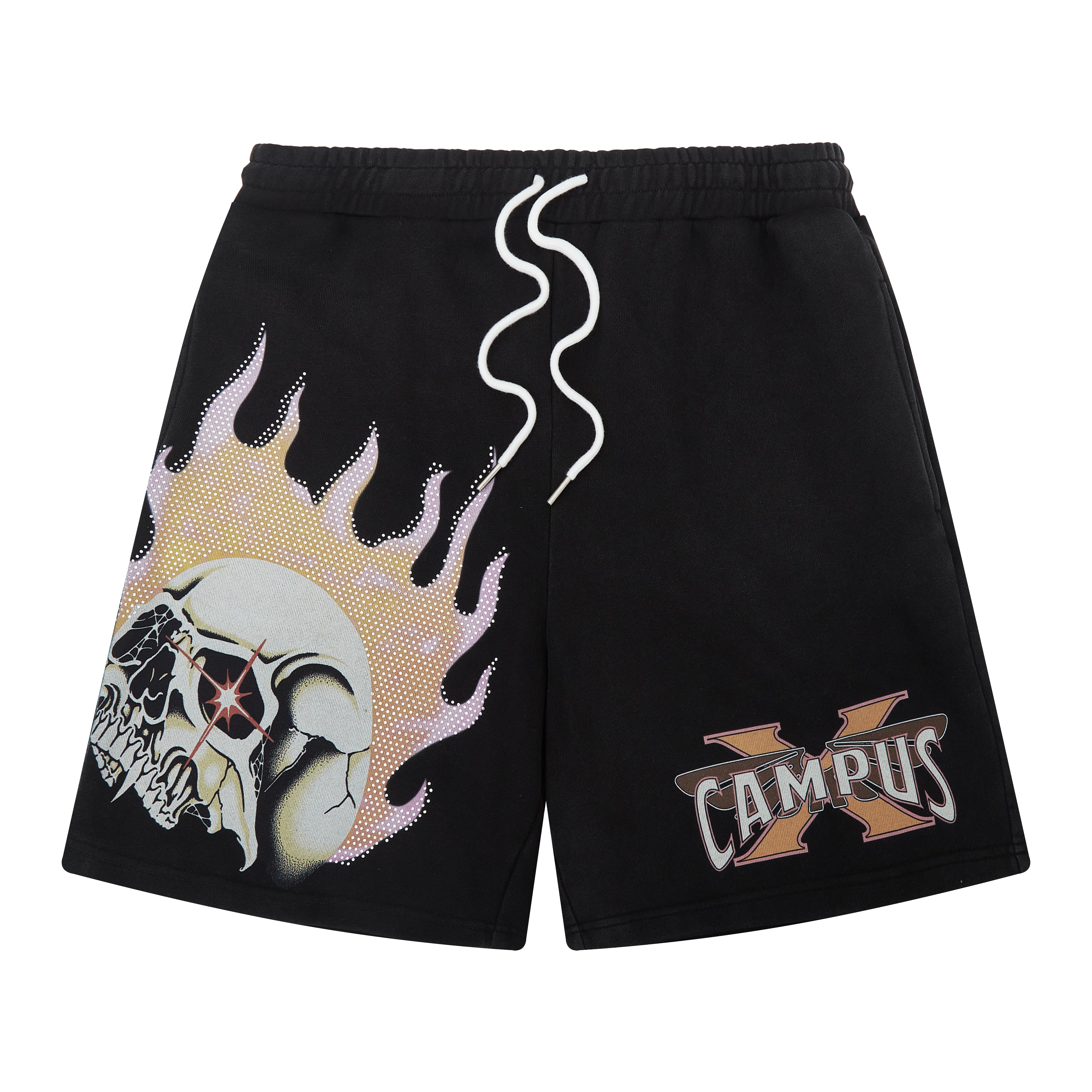 Hell & Back Terry Shorts (Black Wash)